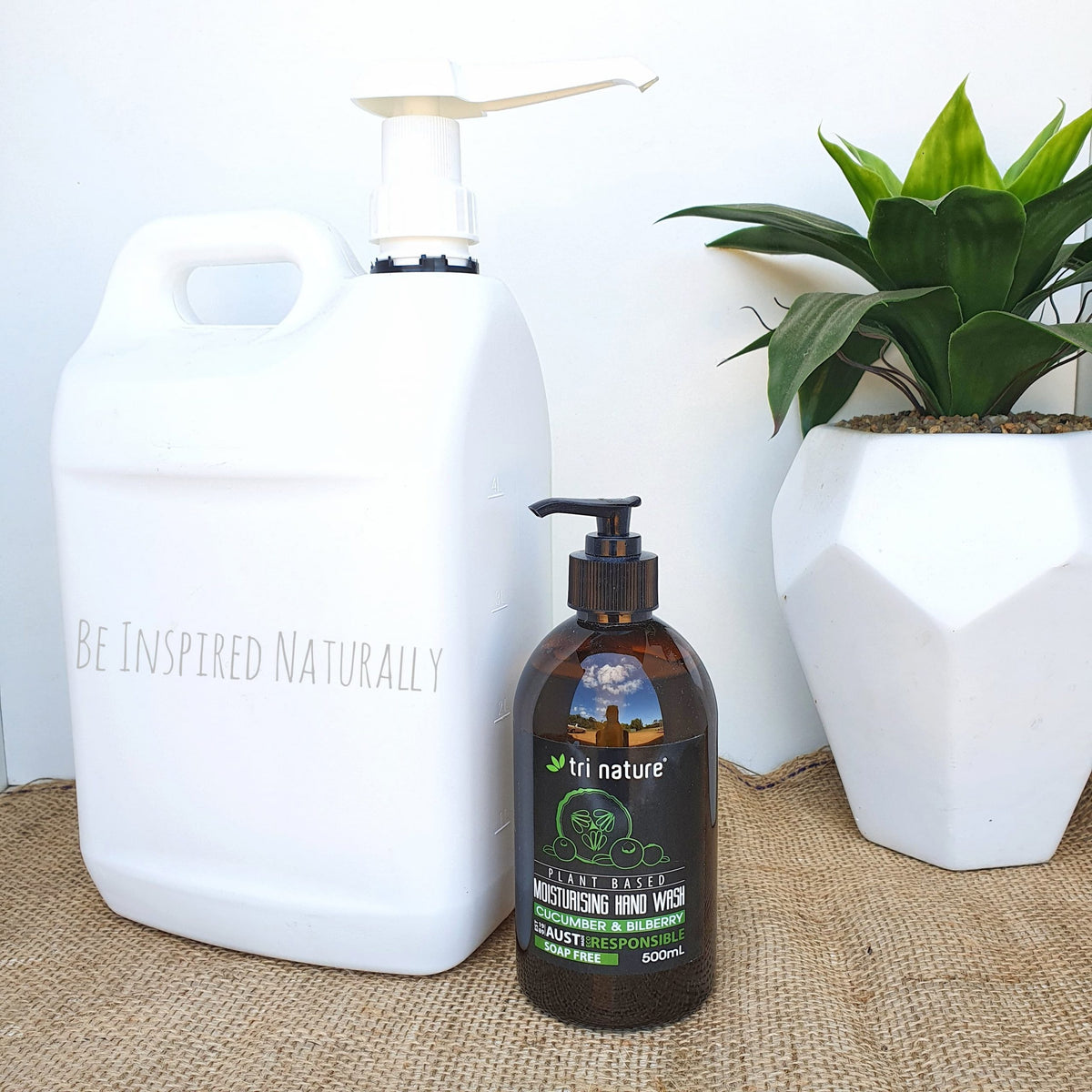 Moisturising Hand Wash Bulk Refill Kit Be Inspired Naturally